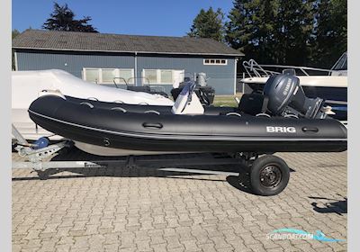 Brig F420T Falcon Tender Rubberboten en ribs 2019, met Yamaha F30Betl motor, Denemarken