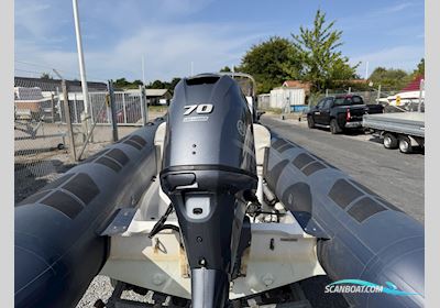 Brig F500L Falcon Rider Rubberboten en ribs 2016, met Yamaha F70Aetl motor, Denemarken