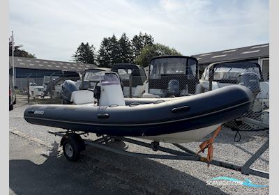 Brig F500L Falcon Rider Rubberboten en ribs 2016, met Yamaha F70Aetl motor, Denemarken