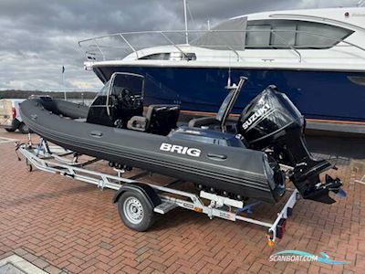 Brig Ribs Eagle 6H Rubberboten en ribs 2025, met Suzuki DF140 Btgl motor, United Kingdom