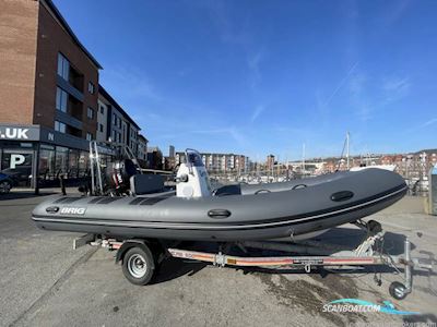 Brig Ribs Falcon 500 Rubberboten en ribs 2016, met Suzuki DF60 Atl motor, United Kingdom