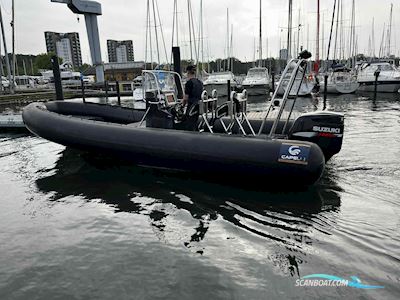 Capelli 7,5 Rib Med 300 hk Rubberboten en ribs 2007, met Suzuki motor, Denemarken