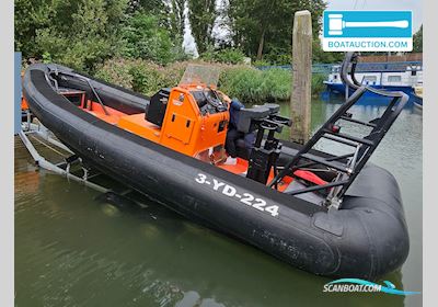 Duarry Cormoran 730 Rubberboten en ribs 2008, met Volvo Penta motor, The Netherlands
