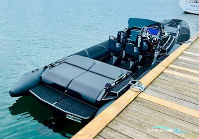 Fugu 29 Rubberboten en ribs 2022, met Mercruiser 8,2 L V8 430 hp motor, Sweden