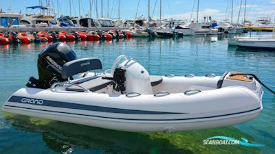 Grand G340Gef Med 20 hk Yamaha Lagerbåd Rubberboten en ribs 2026, Denemarken