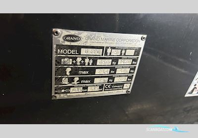Grand G380 Rib Rubberboten en ribs 0, met Yamaha 40 hk 4-Takt motor, Denemarken