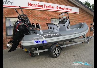 Highfield 500 Deluxe Rubberboten en ribs 2017, met Mercury motor, Denemarken