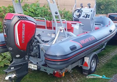 Highfield 540 DL Ocean Master Rubberboten en ribs 2019, met Evinrude 115 HO G2 motor, Duitsland