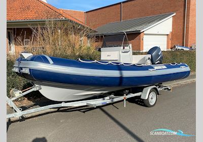 JokerBoat Coaster RIB 470 Rubberboten en ribs 2009, met Yamaha motor, Denemarken