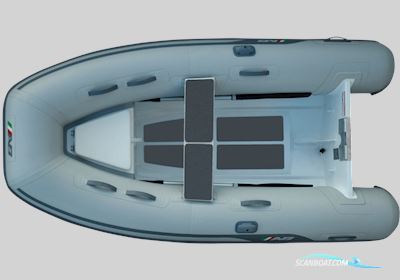 Lammina 9 AL - Light Grey Hypalon Rubberboten en ribs 2023, Denemarken