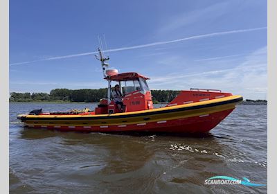 Mathis 1050 Rescue Rubberboten en ribs 1999, met Cummins motor, The Netherlands
