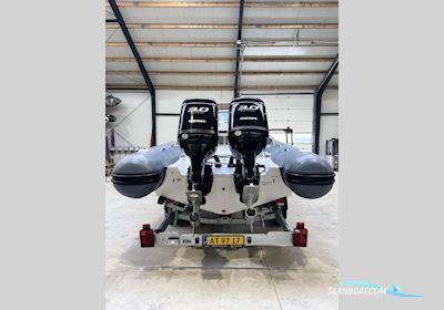 Oceanus Vst 24 - Military Grey Hypalon 2X180 Hk Mercury Rubberboten en ribs 2025, met 2 x 180 hk Mercury motor, Denemarken