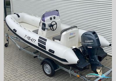 Polynautic Rescue 450 Rubberboten en ribs 2019, met Yamaha motor, The Netherlands