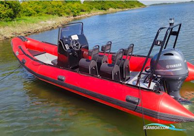 West Coast 650 Rib Rubberboten en ribs 2024, met Yamaha motor, Denemarken