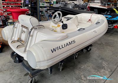 Williams 285 Turbojet Rubberboten en ribs 2011, met Weber Mpe750 motor, Denemarken