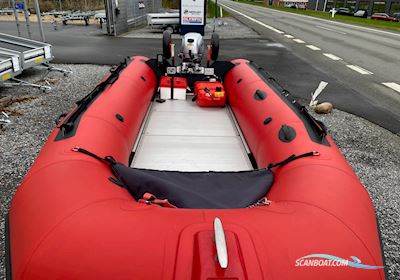 Zodiac Futura MK3 med ny motor Rubberboten en ribs 2008, met HONDA motor, Denemarken