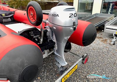 Zodiac Futura MK3 med ny motor Rubberboten en ribs 2008, met HONDA motor, Denemarken