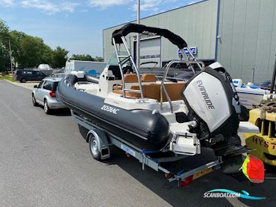 Zodiac Medline 6.8 Rubberboten en ribs 2021, met Evinrude motor, The Netherlands