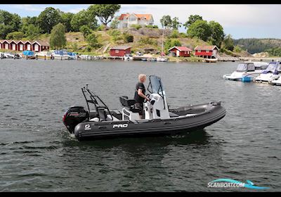 Zodiac Pro 5.5 Rubberboten en ribs 2024, met Mercury Proxs 115 hk motor, Sweden
