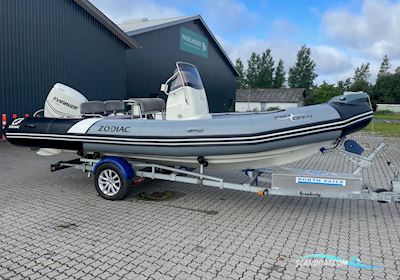 Zodiac Pro 650 Open Rubberboten en ribs 2014, met Evinrude motor, Denemarken
