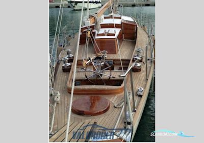 Baglietto 20 m Marconi Cutter Sailing boat 1953, with Volkswagen Tdi 165 engine, Italy