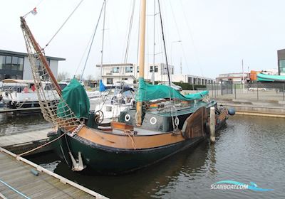 Barkmeijer Tjalk Sailing boat 1916, with Mercedes OM615 engine, The Netherlands