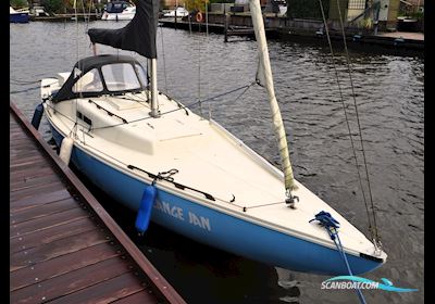 Deense Scherenkruiser Caprice Sailing boat 1972, with Yahama engine, The Netherlands