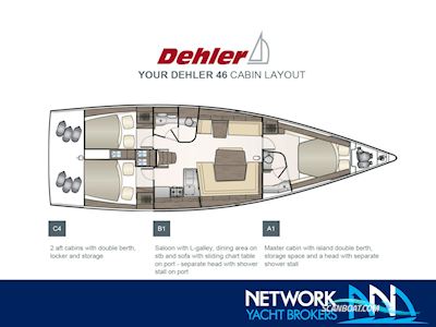 Dehler 46 Sailing boat 2016, with Volvo Penta D2 75 engine, Greece