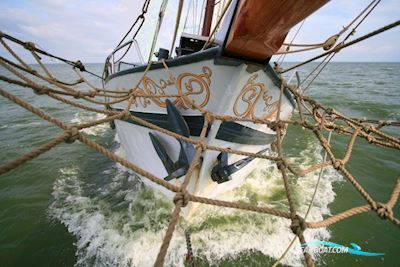 Klipper Tweemast 26.29 Sailing boat 1898, with Kromhout engine, The Netherlands