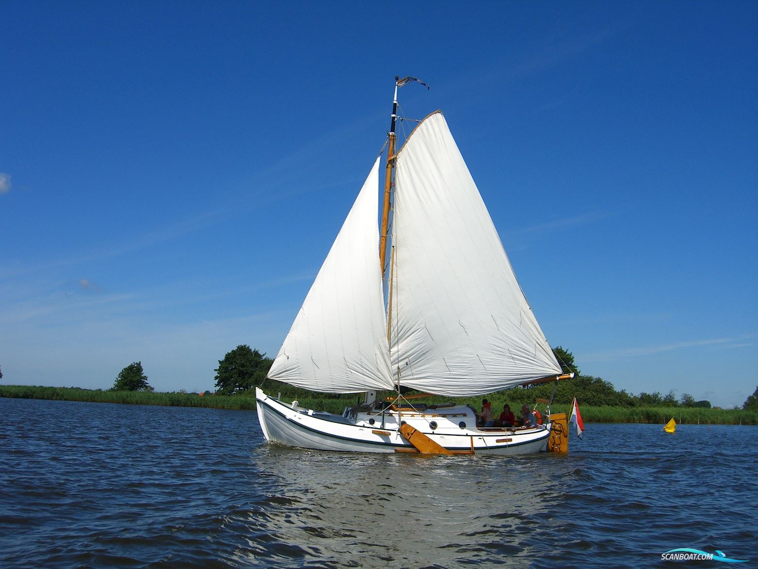 Lemsteraak Harlaar Sailing boat 1983, with Nanni engine, The Netherlands