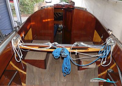 Nord. Folkeboot Sailing boat 1973, with Suzuki engine, Germany