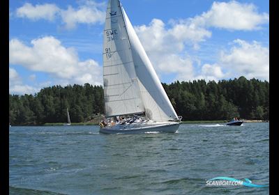 SCANNER 391 Sailing boat 1997, with Volvo-Penta engine, Sweden