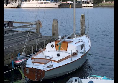 Waarschip 710 Sailing boat 1968, with Mariner engine, The Netherlands