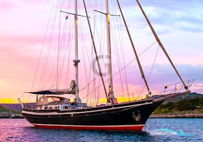 19m Steel Staysail Schooner Sailingboat 1984, with Perkins Sabre M130C 135hp engine, Greece