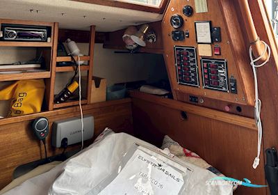Aston 26 Cruiser Racer Sailingboat 1986, with Yamaha 9,9 4Takt El.Start engine, Germany