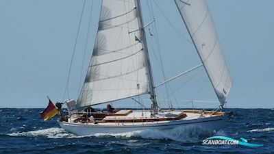 Bieritz 11m Classic Holz-Sloop Sailingboat 1967, with Volvo Penta 2003 engine, Germany