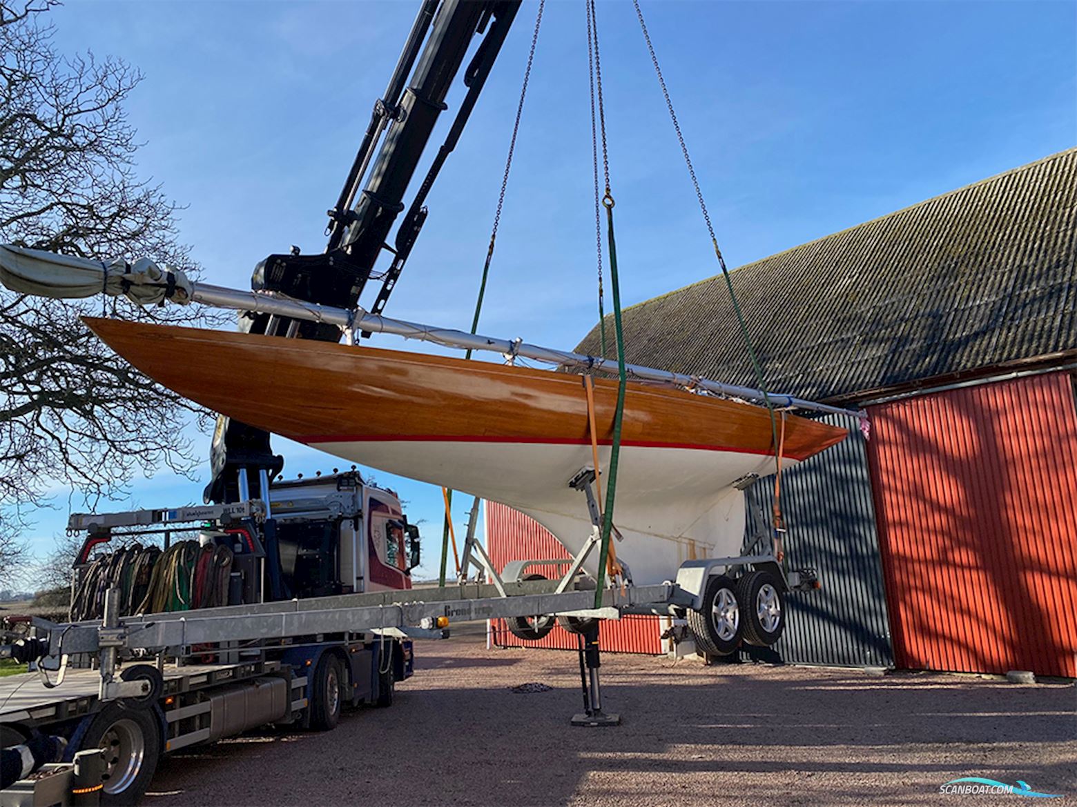 Classic International Dragon Sailingboat 1957, Sweden
