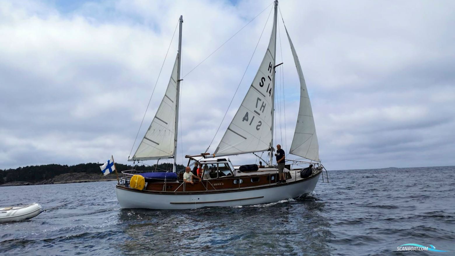 Classic Ketch By P-O Blomqvist Sailingboat 1965, with Perkins 4.236 engine, Finland