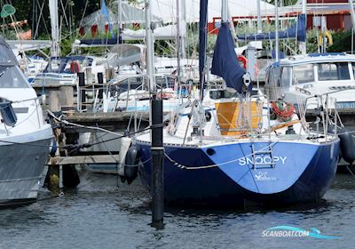Contention 30 Sailingboat 1977, with Solé Mini-17 engine, Denmark