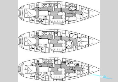 Contest 48CS Sailingboat 2000, with Yanmar 4JH3-HTE engine, Greece