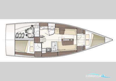 Dehler 36 Match Race Modifiziert Sailingboat 1987, with Volvo Penta D1-30 engine, Germany