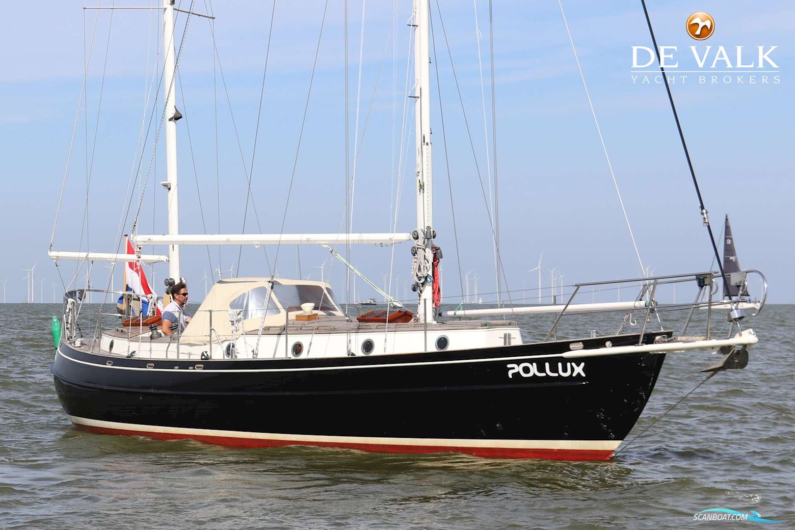 Dick Zaal Polar Bear Sailingboat 1992, with Yanmar engine, The Netherlands