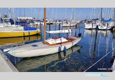 Dittrich-Werft Nordisches Folkeboot Sailingboat 1993, with Tohatsu engine, Germany