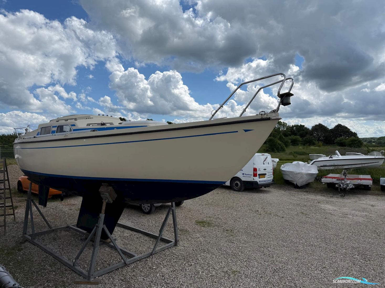 Drabant Polaris 26 Sailingboat 1981, with Yanmar 1GM engine, Denmark