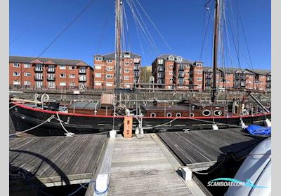 Gaff-Rigged Schooner Sailingboat 1940, with Ford 2710 engine, United Kingdom