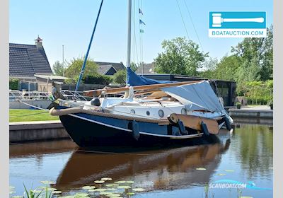 Grundel Platbodem Sailingboat 1975, with Peugeot engine, The Netherlands