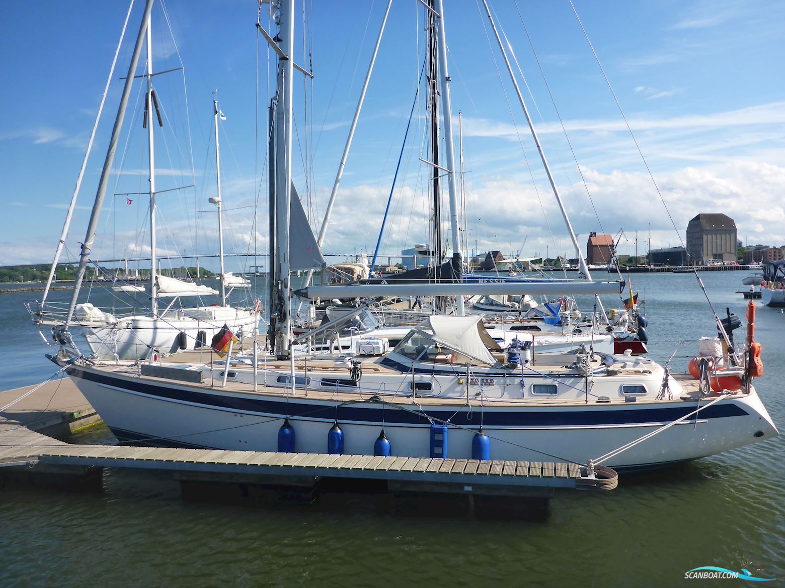 Hallberg-Rassy 42 Sailingboat 1996, with Volvo-Penta Tmd 22 engine, Germany