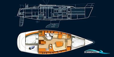 Hanse 371 Sailingboat 2000, with Volvo Penta engine, United Kingdom