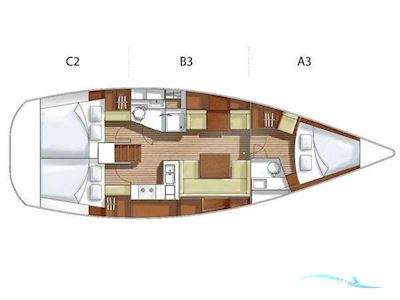 Hanse 400 Sailingboat 2008, with Yanmar engine, Greece