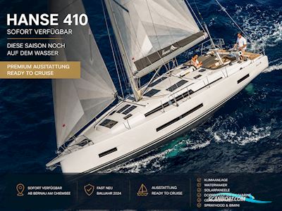 Hanse 410 Sailingboat 2024, with Yanmar 3JH40 engine, Germany